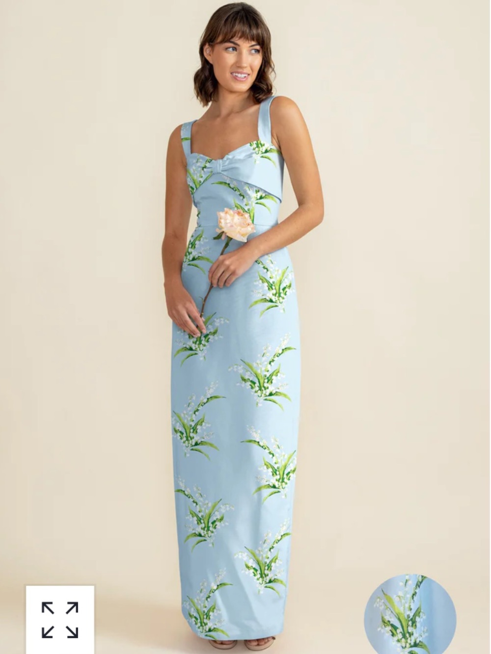 LulaKate Lily of the Valley Bridesmaid dress!